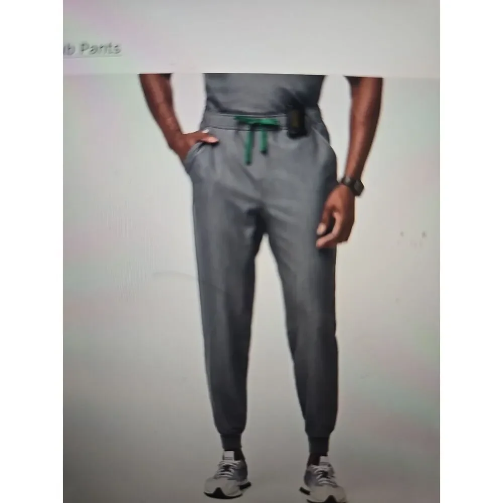 FIGS Tansen Jogger Scrub Pants Graphite Men's Size Medium Tall
